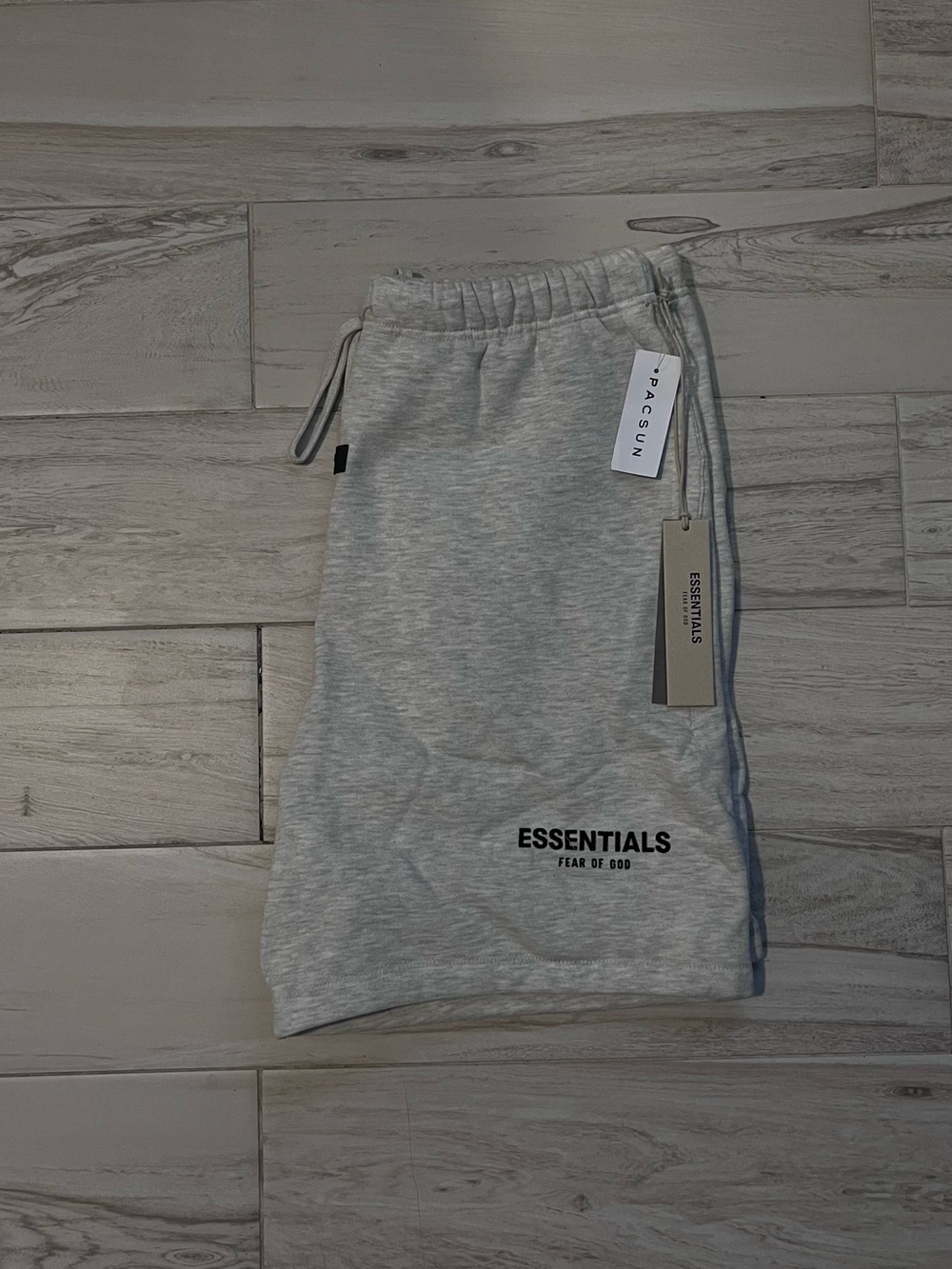 Fear of God ESSENTIALS Light Grey Athletic Shorts